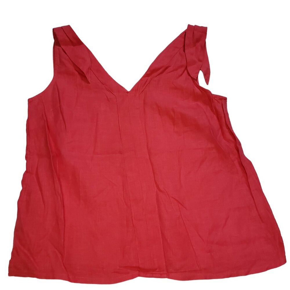 J Crew Women's Pink Linen Top Size S